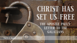 Christ Has Set Us Free. The Apostle Paul's Letter To The Galatians